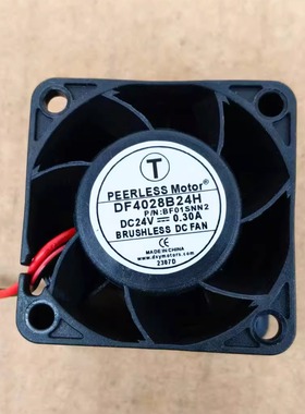 PEERLESS Motor DF4028B24H BP01SNN2 4028 4CM 24V 0.3A散热风扇