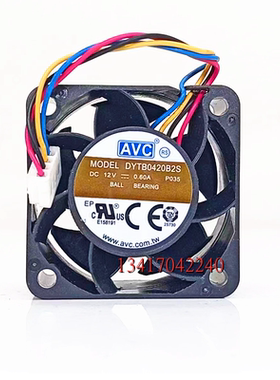 全新原装AVC DYTB0420B2S P035 12V 0.60A 4020 4CM厘米 暴力风扇