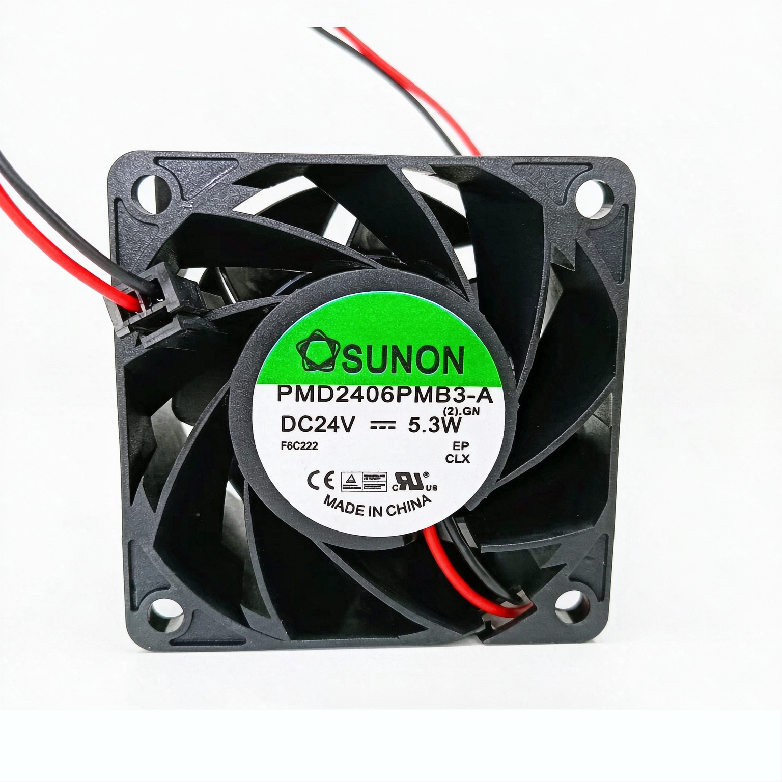 全新SUNON建准 PMD2406PMB3-A DC 24V 5.3W 6038 6CM厘米散热风扇