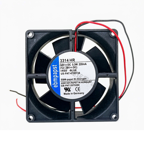 3314HR 全新德国ebmpapst 24V 5.3W 92*92*32MM9cm变频器散热风扇