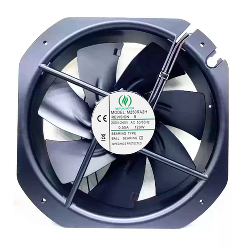 全新 M250RA2H 28080 28cm 全金属耐高温风机风扇 200V-240V 120W