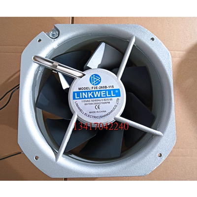 全新LINKWELL F2E-260B-115 115VAC 22580 耐高温 全金属散热风扇