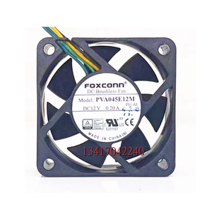 PVA045E12M P01 4线 FOXCONN 散热风扇 0.20A 4515 12V 富士康