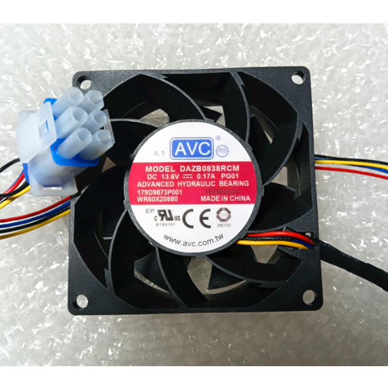 全新 8038 DAZB0838RCM 13.6V 0.17A V80E14MS2A3-57A611 8CM厘米