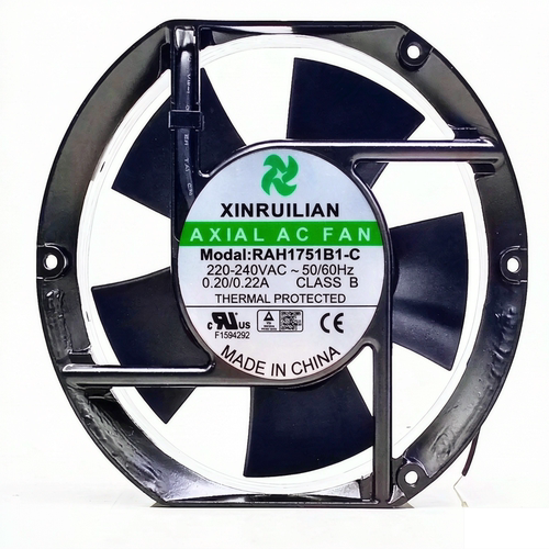 全新XINRUILIAN RAM/RAH1751B1-C 17251 220V 双滚珠交流机柜风扇