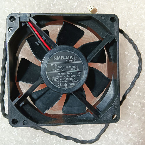 全新原装 NMB 3110SB-05W-B70 8025 24V 0.20A 8cm 耐用 散热风扇