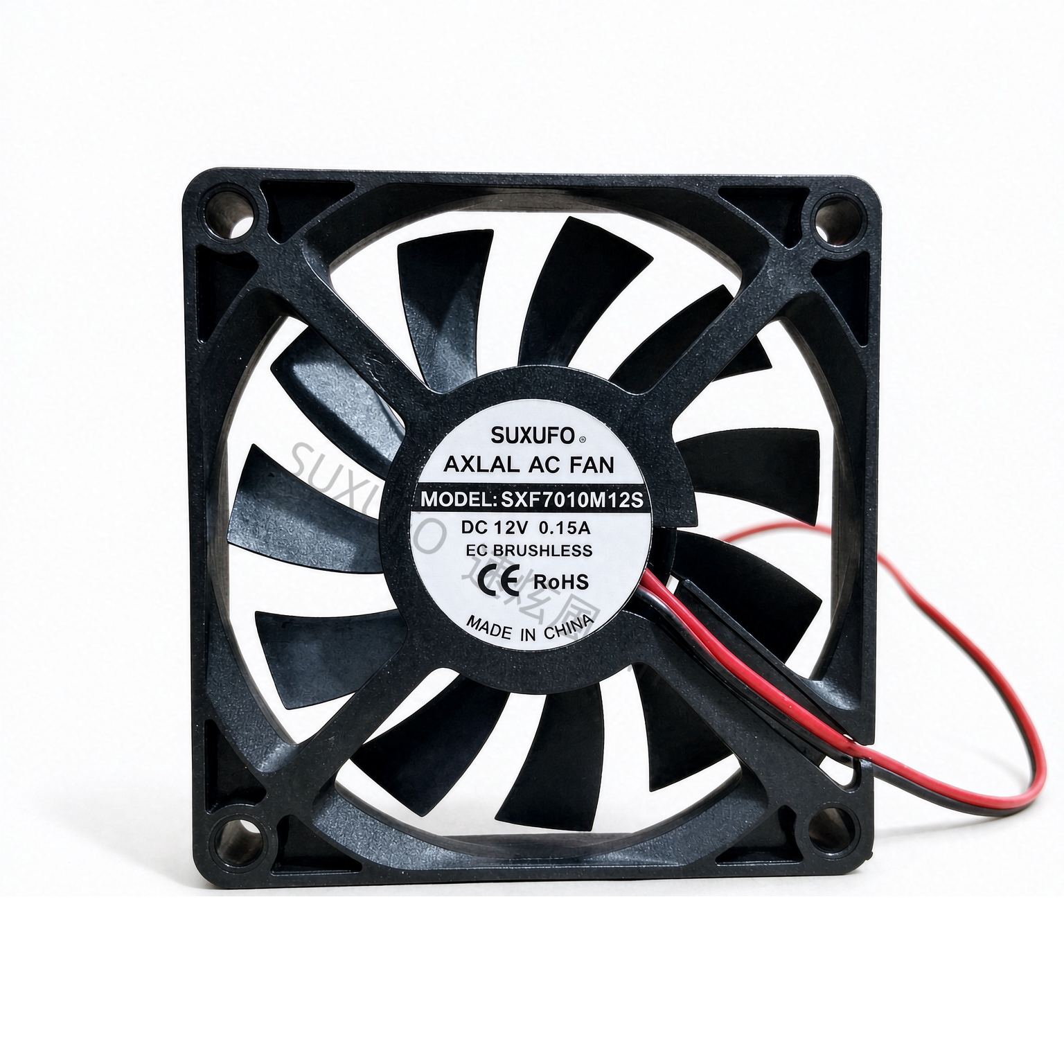 全新SUXUFO SXF7010M12S DC 12V 0.15A 7cm厘米超薄 静音散热风扇