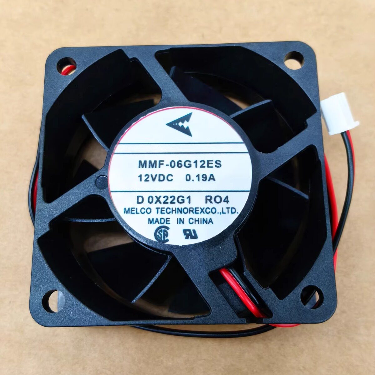 全新三菱 6025 6*6*2.5cm MMF-06G12ES 12V 0.19A 变频器散热风扇