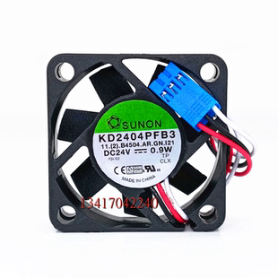 全新 原装SUNON/建准 KD2404PFB3 24V 0.9W 4CM厘米4010 散热风扇