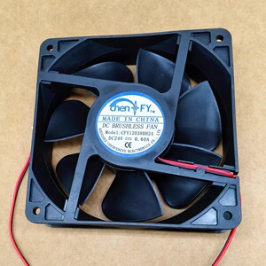 全新 CFY12038BH24 chen *FY 24V 0.60A 12038 12CM厘米 焊机风扇