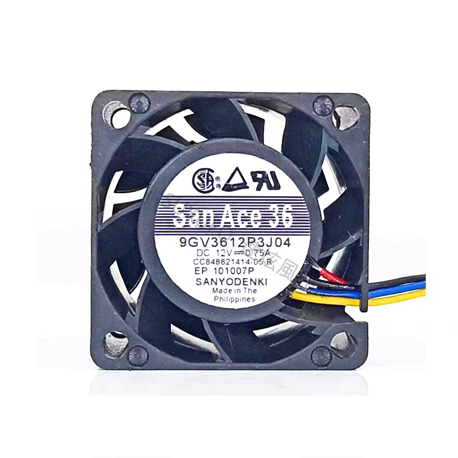 三洋 SanAce36 9GV3612P3J04 3628 3.6cm厘米 12V 0.75A 散热风扇