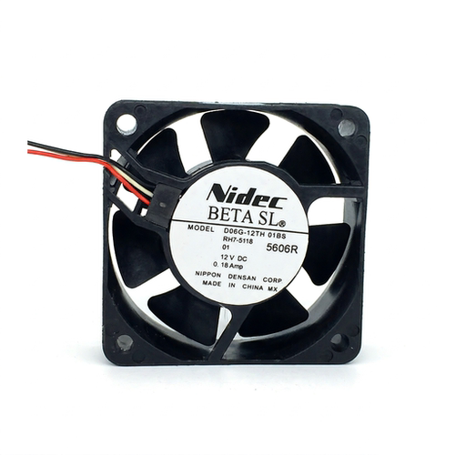 D06G-12TH 01BS  全新 NIDEC 6020 12V 0.18A 6厘米cm 散热风扇