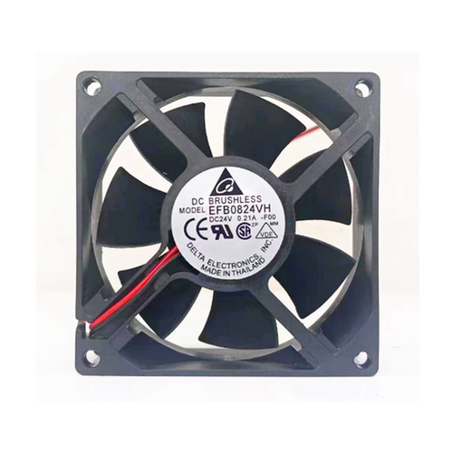 全新 EFB0824VH-F00 24V 0.21A 8025 滚珠 8CM厘米变频器散热风扇