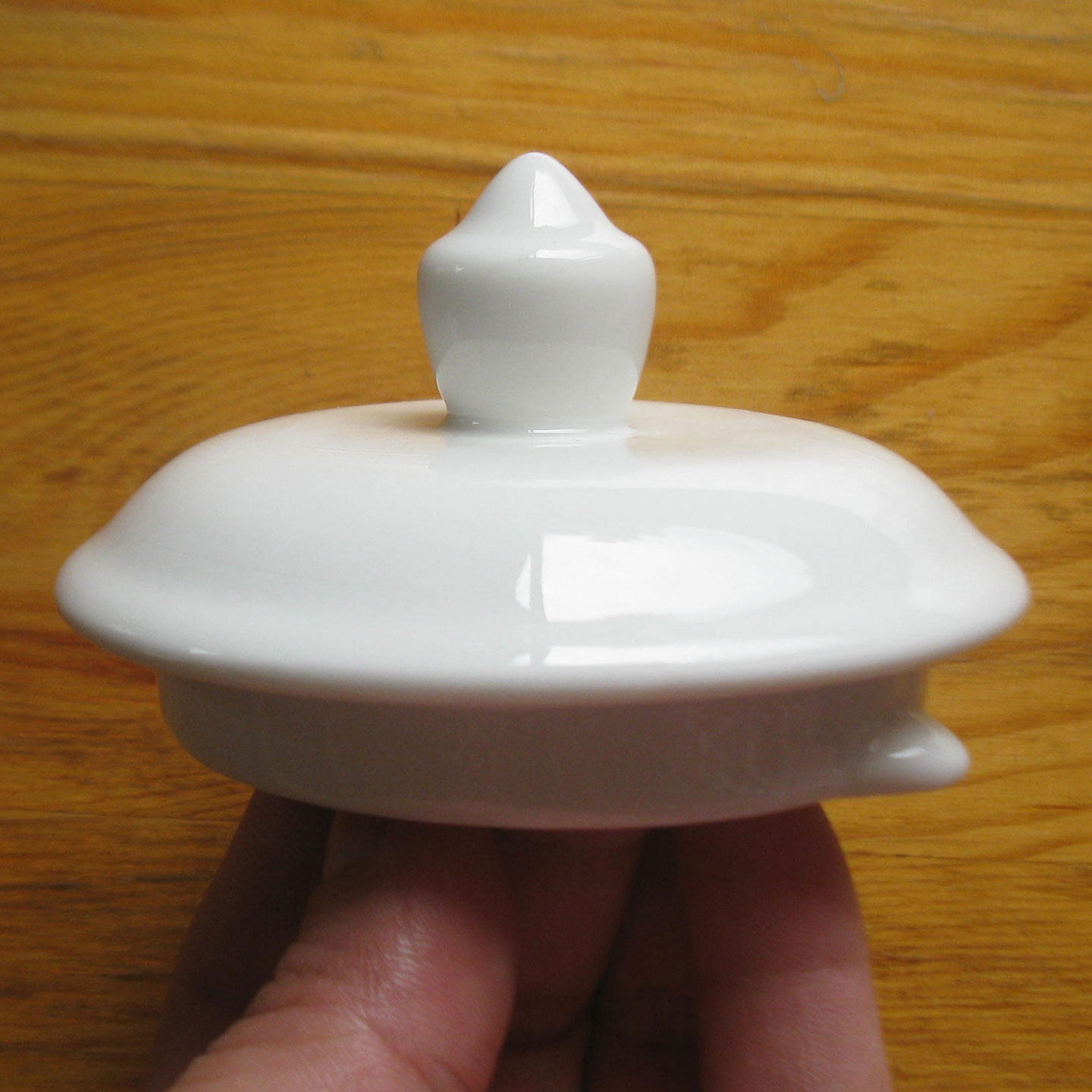 陶瓷壶盖通用泡茶壶盖零配件白色配盖单卖单独盖子电热水壶盖有绳