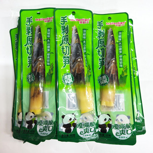 麦翻天手剥原切笋泡椒味60g清脆解腻大山嫩笋带壳锁味开袋即食品