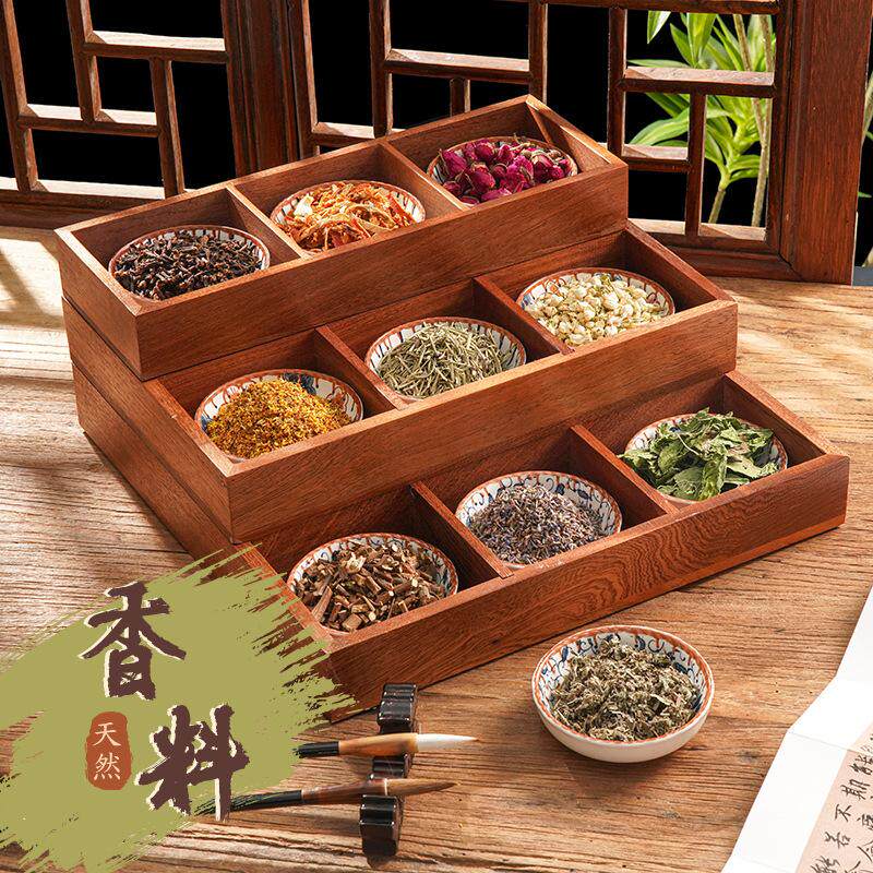 香包填充香料艾叶桂花diy材料