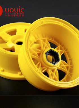 优益思若凡赛亚 baja 5B 六辐 尼龙轮毂 前 2只装金属结合槽95026