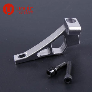 若凡赛亚HPI baja CNC 引擎支撑加强件KM 95151 银色、橙色