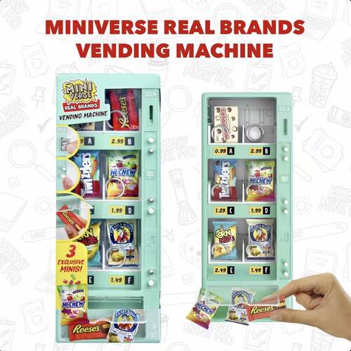 miniverse迷你售货机迷你贩卖机微缩娃屋摆件售卖机仿真零食食玩