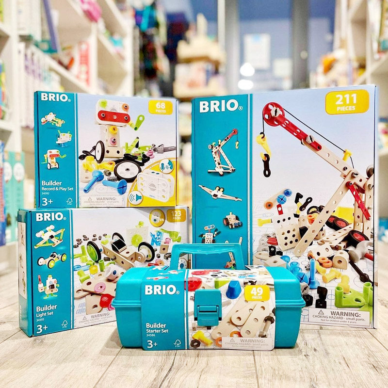 Brio机械大师程师建筑拼装积木螺母具箱儿童diy组装亲子益智玩具,玩具/童车/益智/积木/模型,插珠/蘑菇插钉,淘宝优惠券,粉丝福利购,淘宝优惠卷