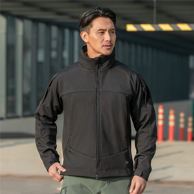 执政官战术外套男秋冬防风防水软壳军迷多功能作训服户外夹克上衣