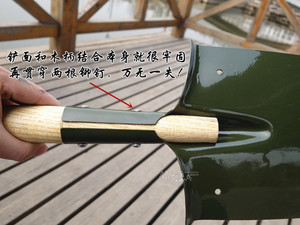 厂家昌林锰钢工兵铲205工兵锹兵工铲子露营大号铁锹木柄钓鱼户外