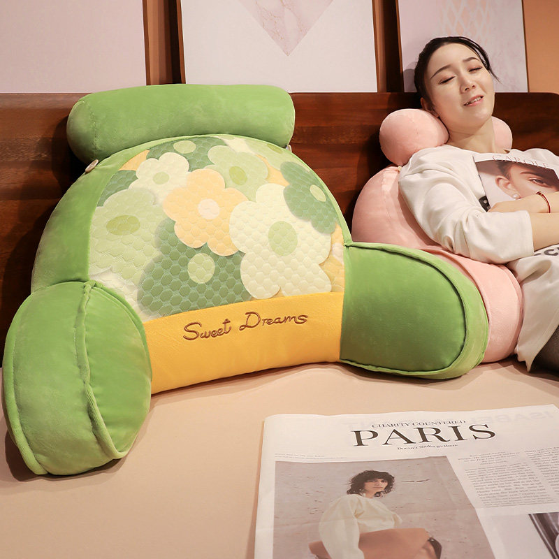 靠枕床头靠垫软包大靠背宿舍床上玩半躺手机床靠沙发看书护腰护颈,居家布艺,床头靠垫,淘宝优惠券,粉丝福利购,淘宝优惠卷