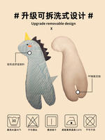 Cute pillow for girls, legroom pillow for boys, bedside cushion, long pillow on the bedroom bed, sleeping on the side thumbnail 7