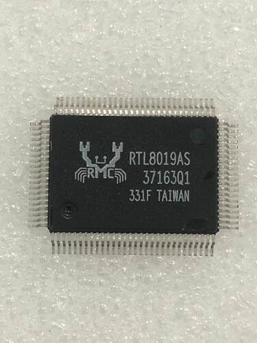 RTL8019AS RTL8019AS QFP封装 以太网控制器芯片IC 实体店现货