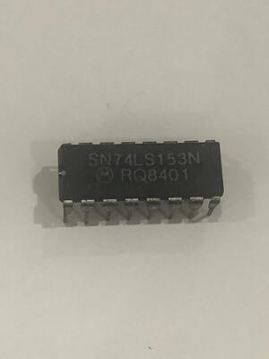 SN74LS153N   DIP16专业电子元器件一站式配单SN74LS153N  DIP16