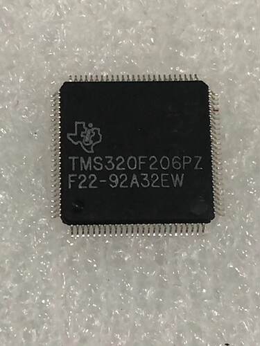 TMS320F206PZA 数字式信号处理器芯片 贴片LQFP100 询价为准