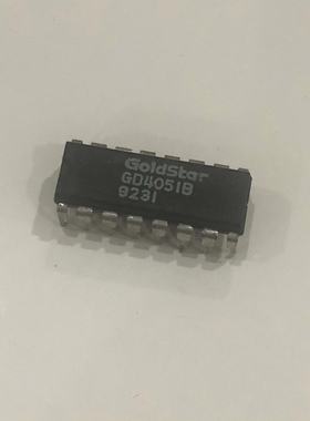 GD4051B DIP16 专业电子元器件一站式配单 GD4051B DIP16
