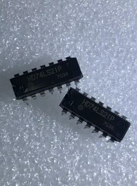 全新进口原装 74LS21 HD74LS21P HD74LS21P 4输入端双与门 DIP-14