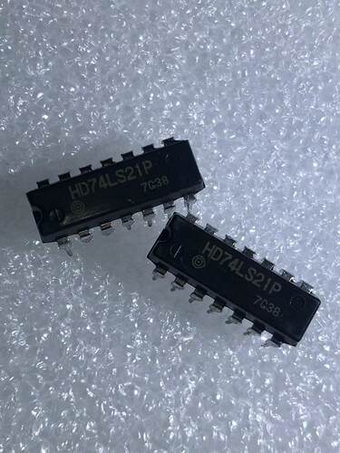 全新进口原装 74LS21 HD74LS21P HD74LS21P 4输入端双与门 DIP-14