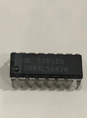 DM74LS247N  DIP16专业电子元器件一站式配单  DM74LS247N  DIP16