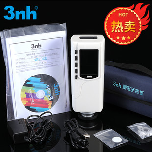 三恩驰NR200色差仪便携式油漆油墨塑料颜色检测仪分光测色仪器