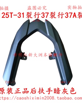 新大洲本田摩托车配件RX125T-31裂行后侧尾翼暗灰色原厂配件实图