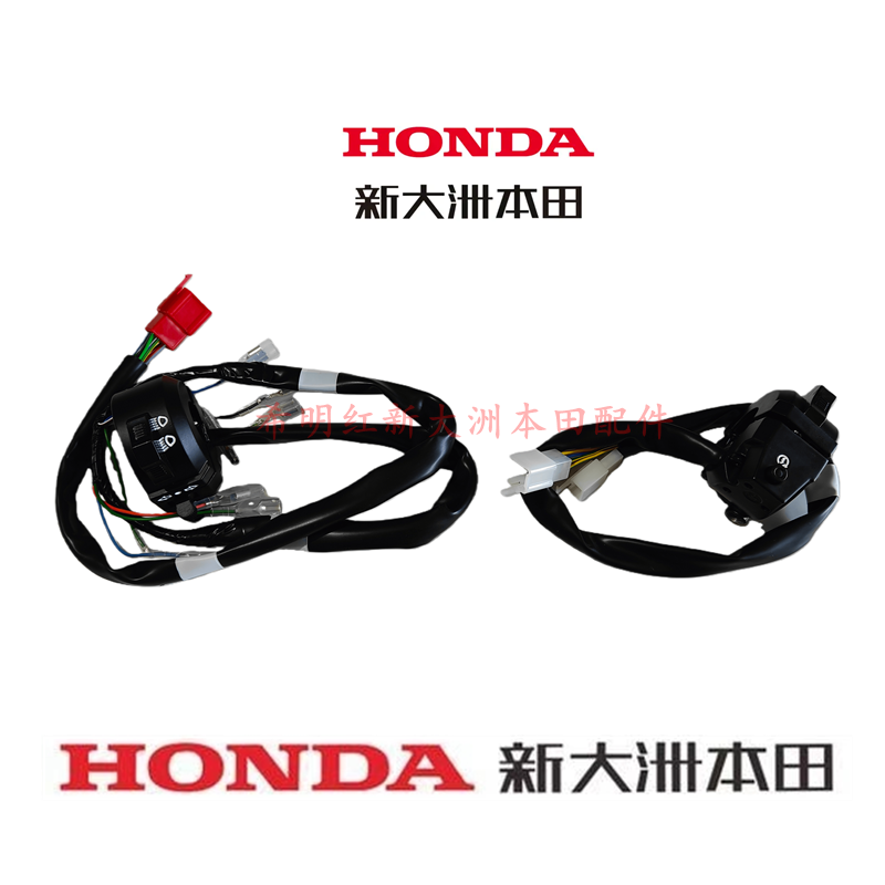 新大洲本田配件SDH50QT-45新款电喷自由TODAY原装左右侧开关总成