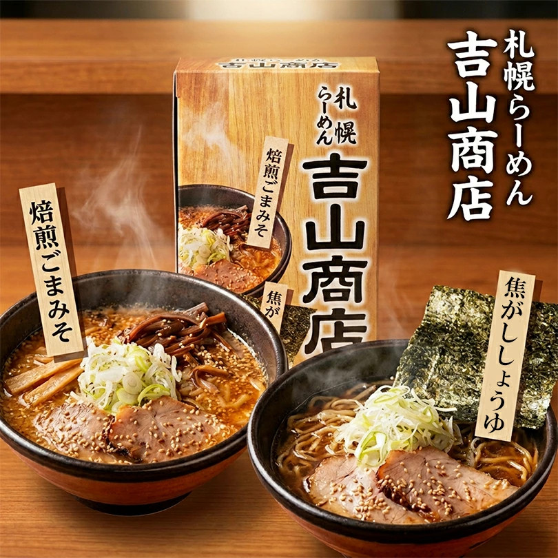 吉山商店焙煎芝麻味噌拉面