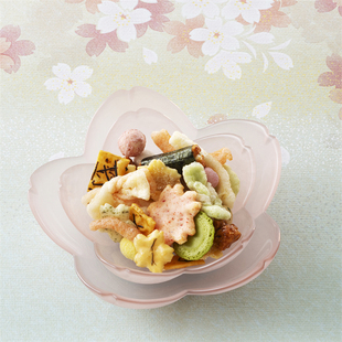 日本直邮 小仓山庄 春季限定 十色仙贝米饼 樱花包装盒 95g/盒