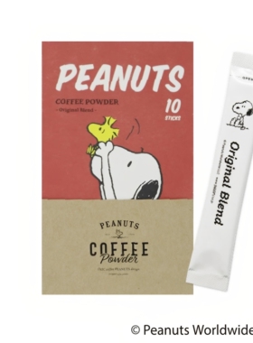日本直邮INIC coffee Snoopy速溶咖啡史努比咖啡条原创混合10条装