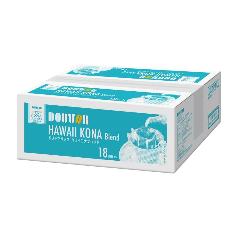 日本直邮 Doutor 挂耳包滴滤式咖啡 夏威夷科纳拼配 7g×18袋装