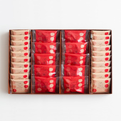 日本直邮 苹果黄油味巧克力夹心饼干费南雪蛋糕组合礼盒 风美庵