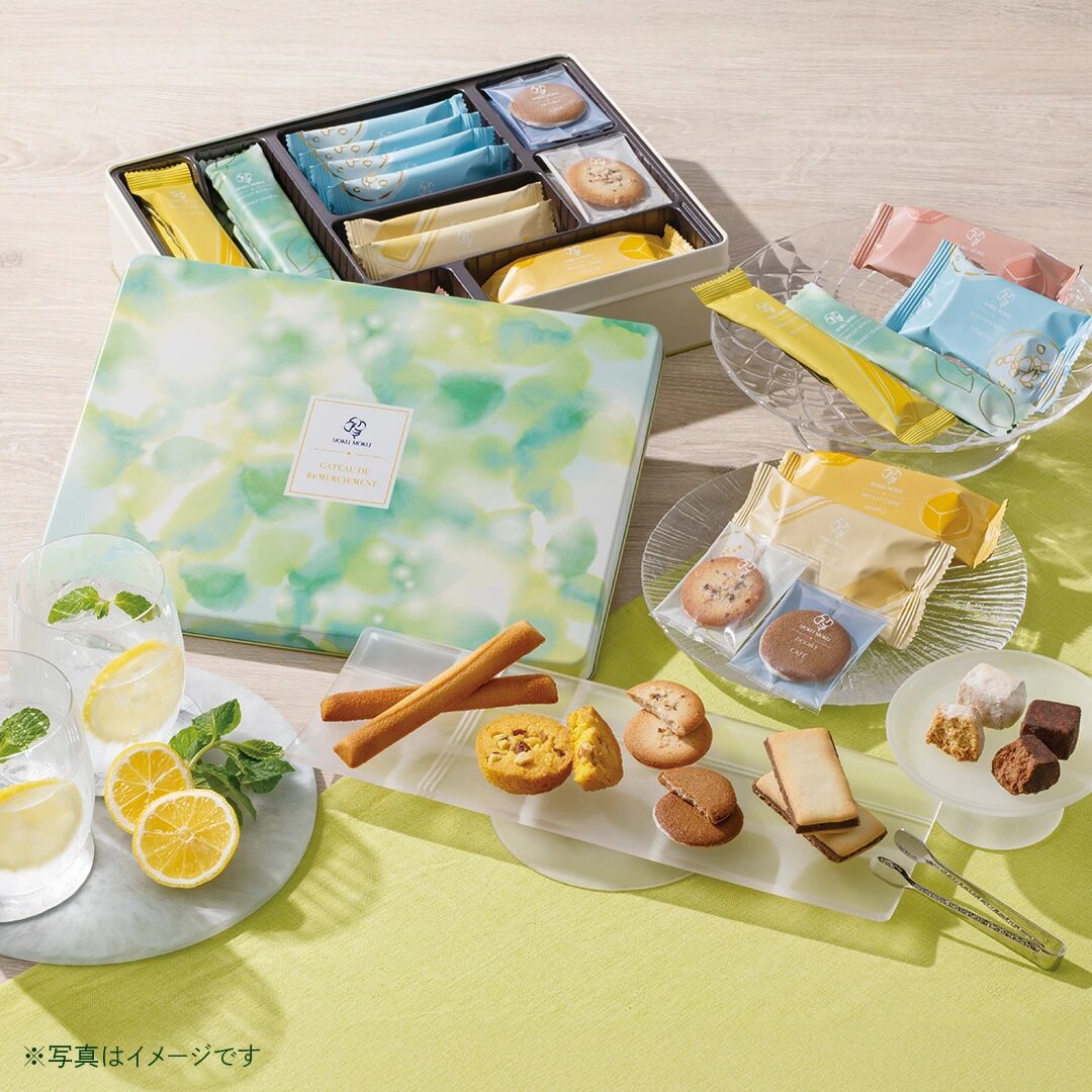 日本直邮YOKU MOKU感谢之糕点蜂蜜柠檬棒状脆饼榛果饼干8种30个装