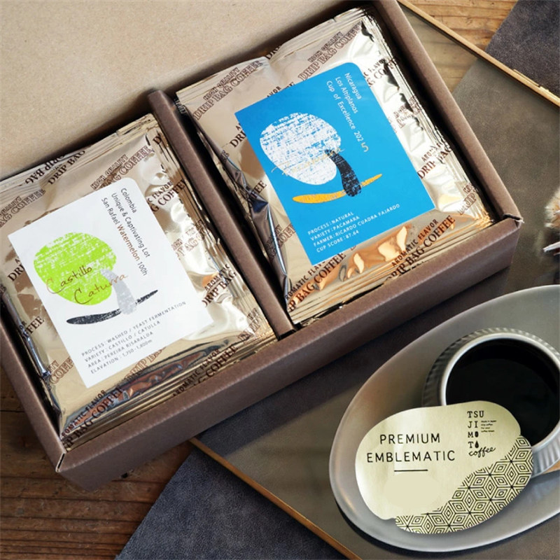日本直邮 TSUJIMOTO coffee辻本咖啡挂耳咖啡2种类共10小包,咖啡/麦片/冲饮,挂耳咖啡,淘宝优惠券,粉丝福利购,淘宝优惠卷