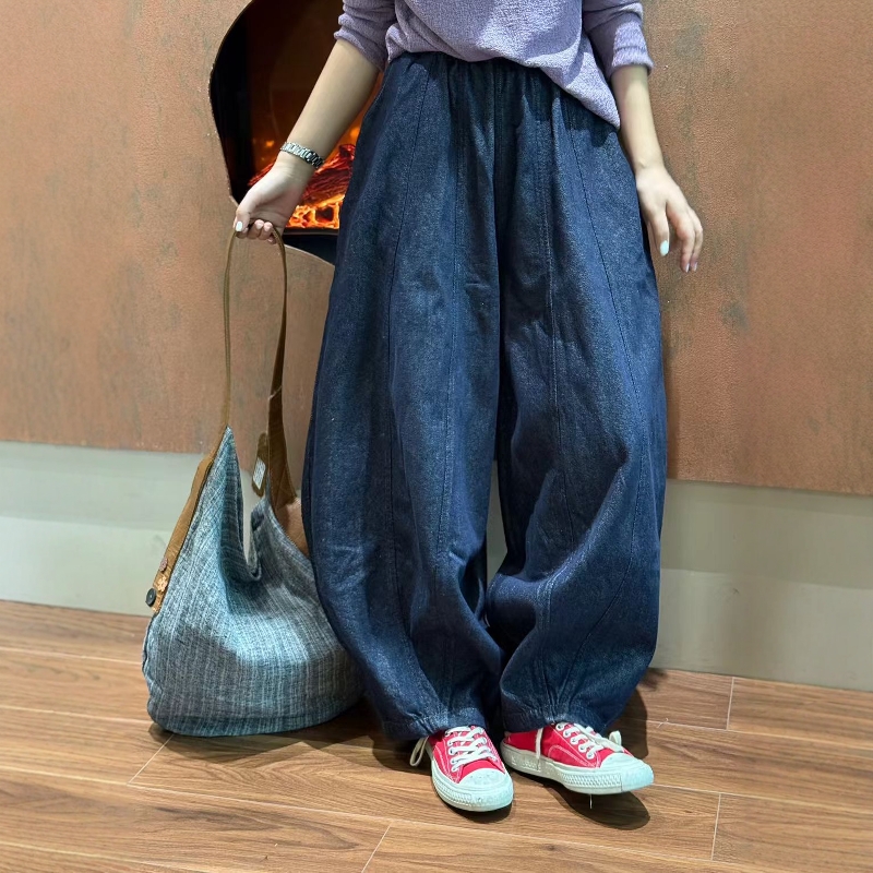 木易初见0454原创设计师款牛仔裤