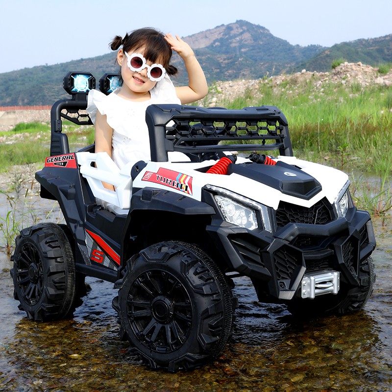 婴儿童电动汽车越野四驱车可坐双人男女小孩宝宝四轮带遥控玩具车,玩具/童车/益智/积木/模型,儿童电动车,淘宝优惠券,粉丝福利购,淘宝优惠卷