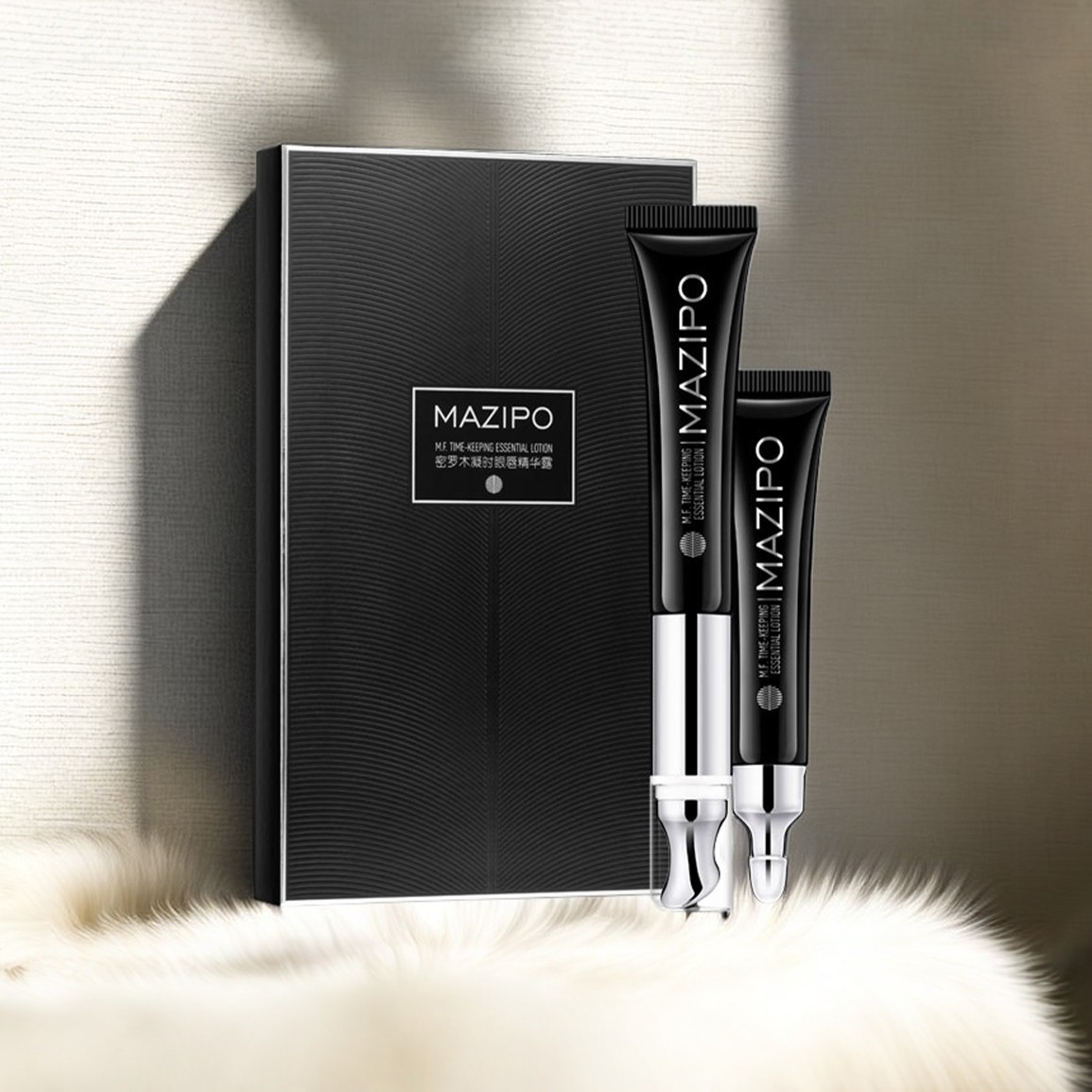 玛姿宝密罗木眼霜凝时眼唇精华露电动UU按摩淡化细纹提拉紧致包邮