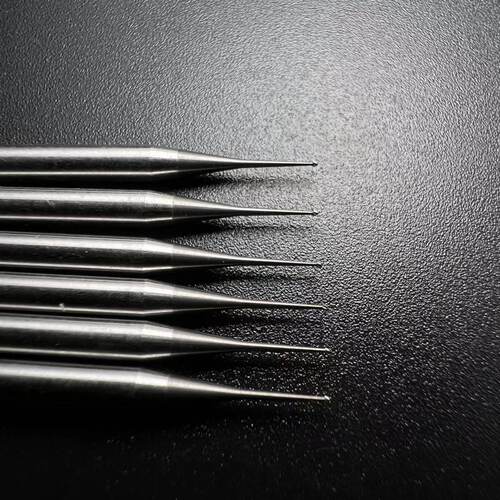 进口钨钢0.3球刀开槽精修打磨