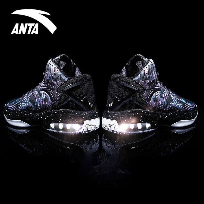 安踏篮球鞋男鞋球鞋2024新款汤普森kt4气垫战靴5专业耐磨运动鞋男